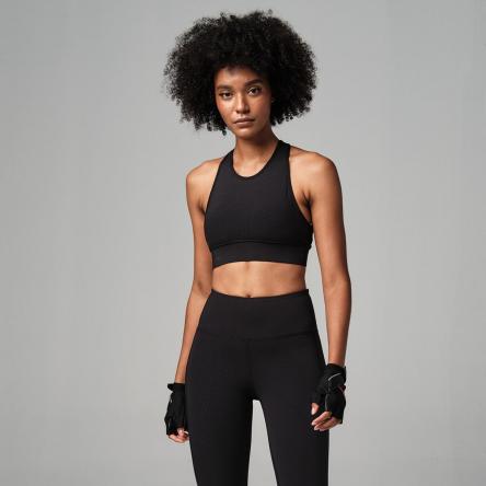 Make The Cut Cut-Out Branded Bra